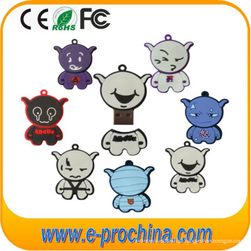 Personalizado USB Stick Cartoon para Presente de Natal (EG060)